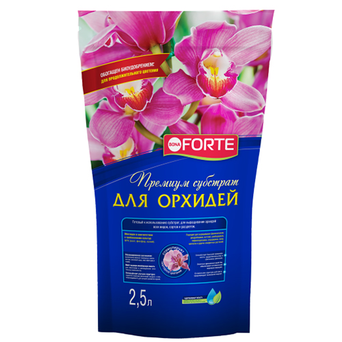 Для орхидей, субстрат Bona Forte 2,5 л