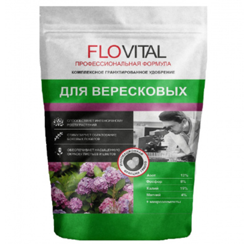 Для вересковых Комплексное удобрение FLOVITAL ﻿0,8 кг